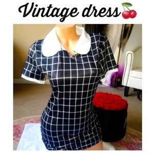 Vintage collar dress